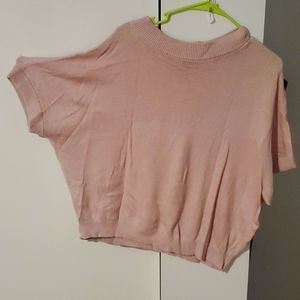 Short sleeve sweater